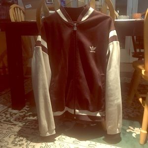Adidas velour jacket